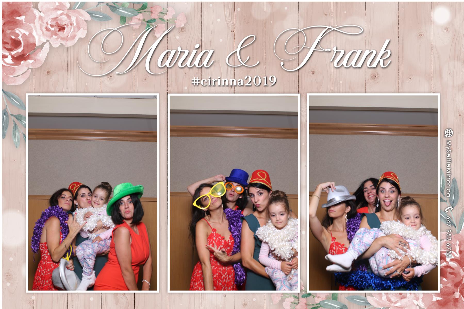 Wedding of Frank and Maria  | View more photos from the event at gallery.myselfiemirror.ca/u/romanmyselfiemirrorca/Wedding-of-Frank-and-Maria